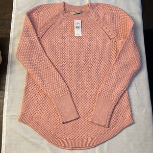 Loft pink sweater
